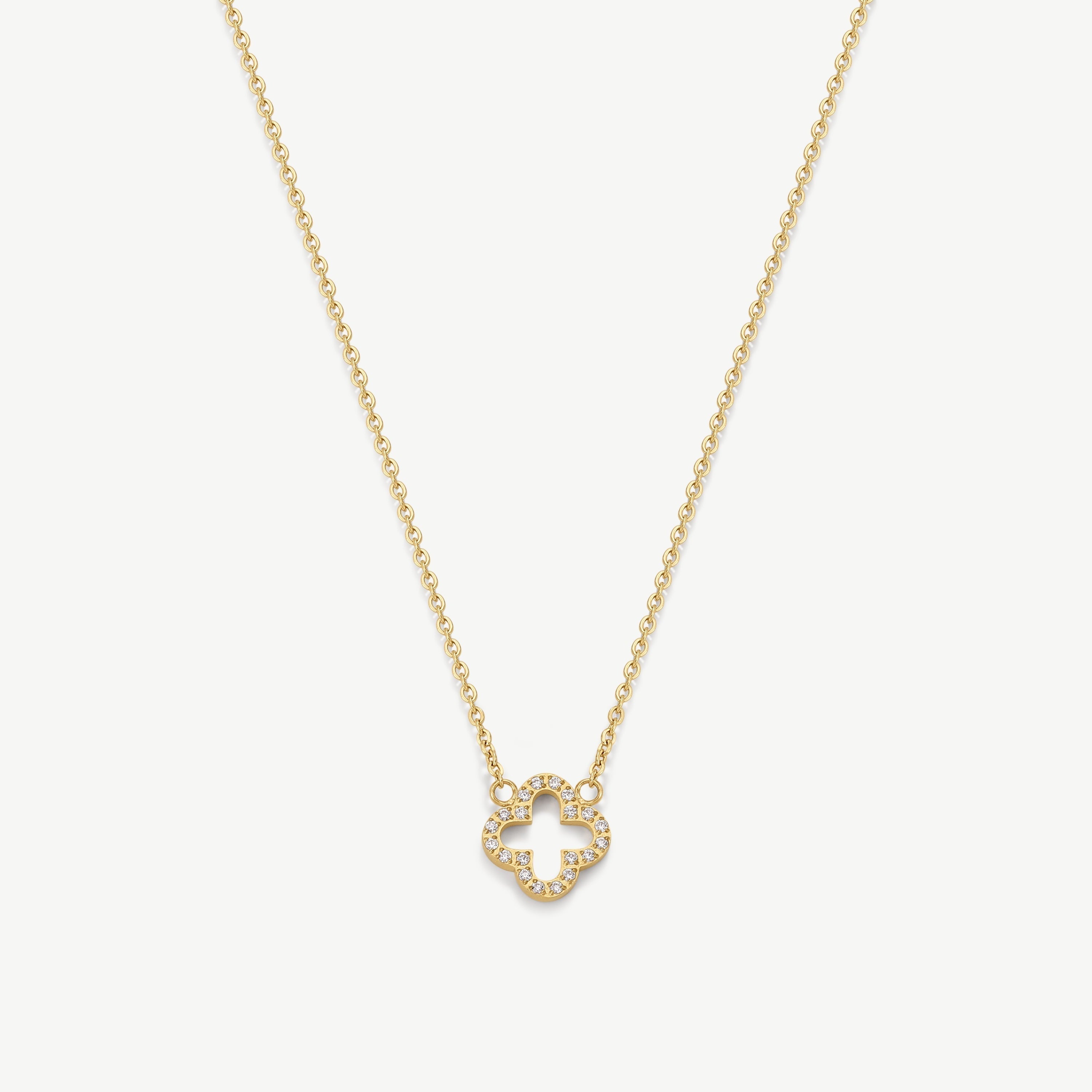 Emma Clover Pendant Necklace