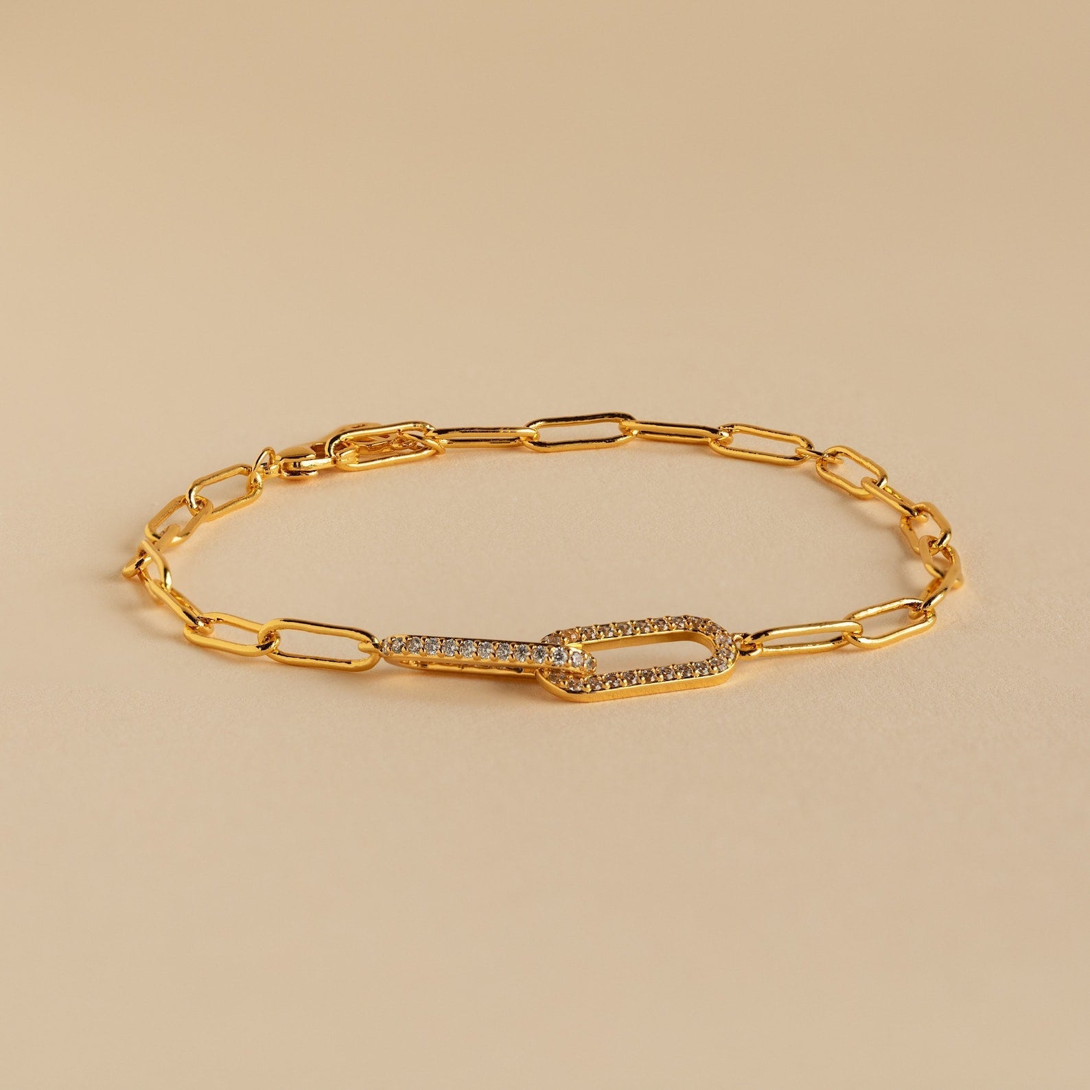 Aurélie Pavé Link Bracelet
