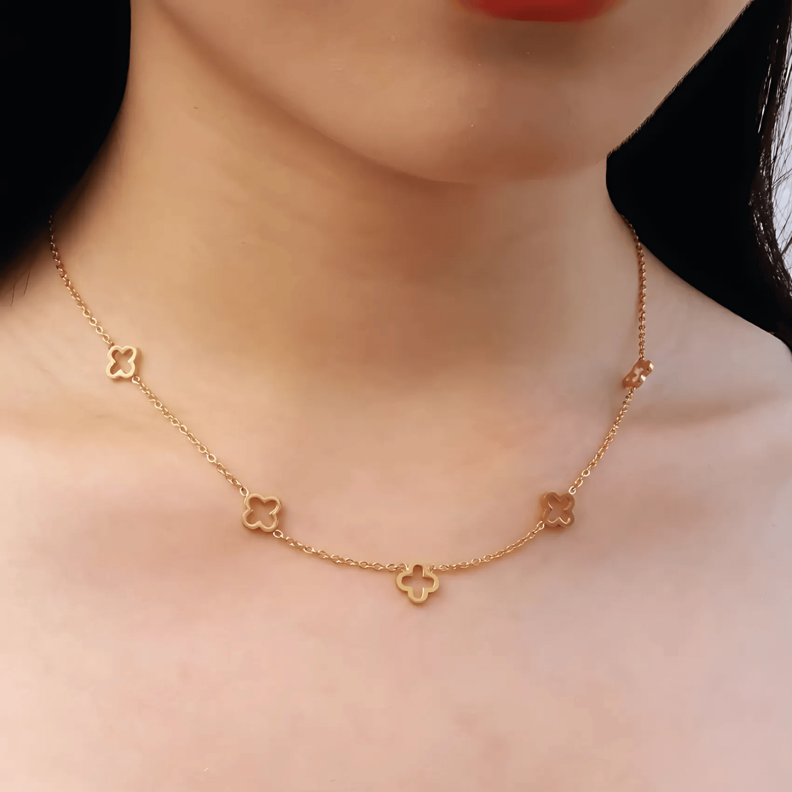 Cloe Clover Necklace