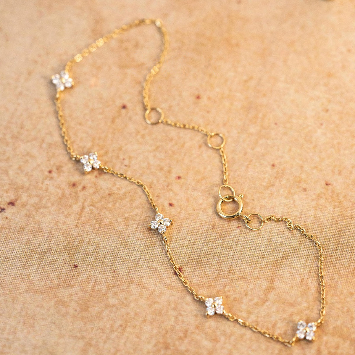Mia Dainty Crystal Bracelet