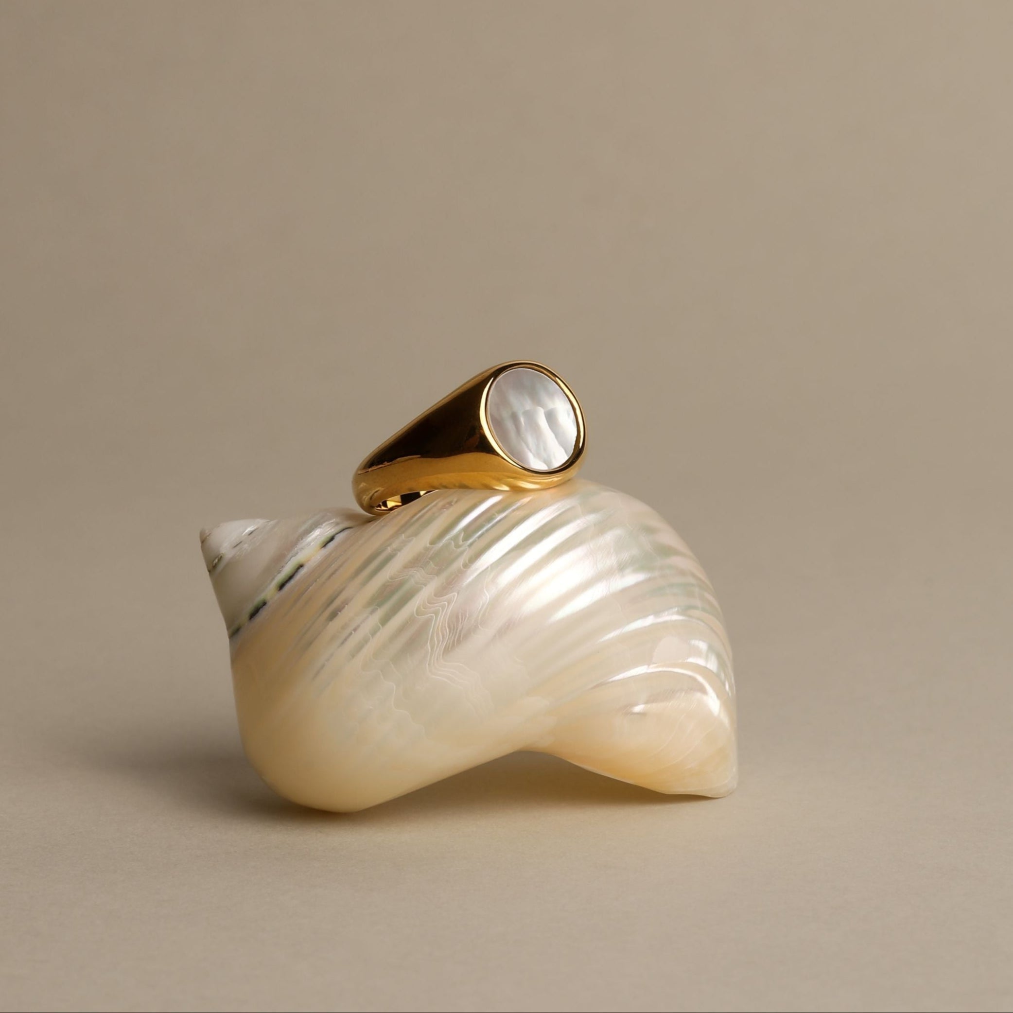 Mother Of Pearl Ring