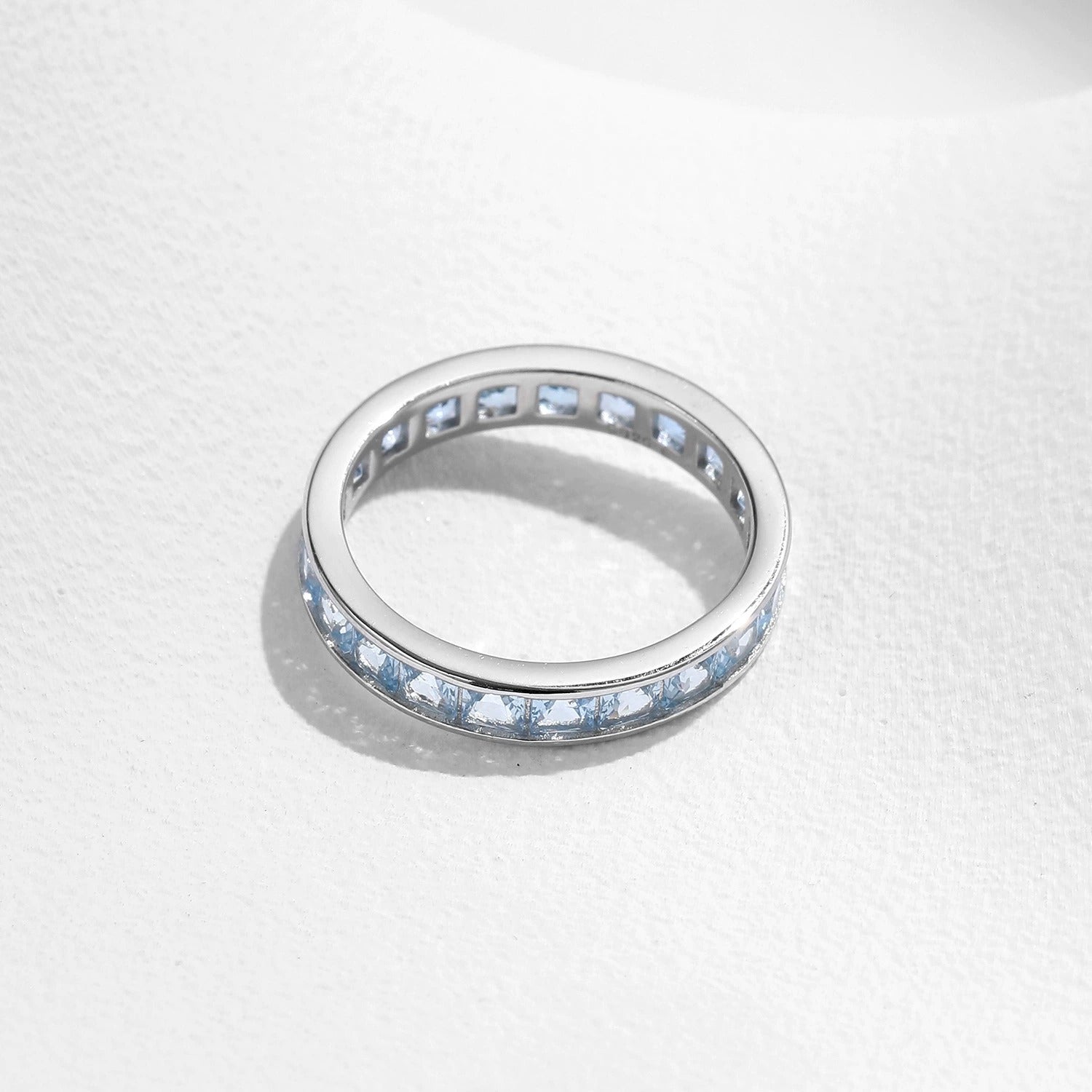 Sienna Blue Silver Band