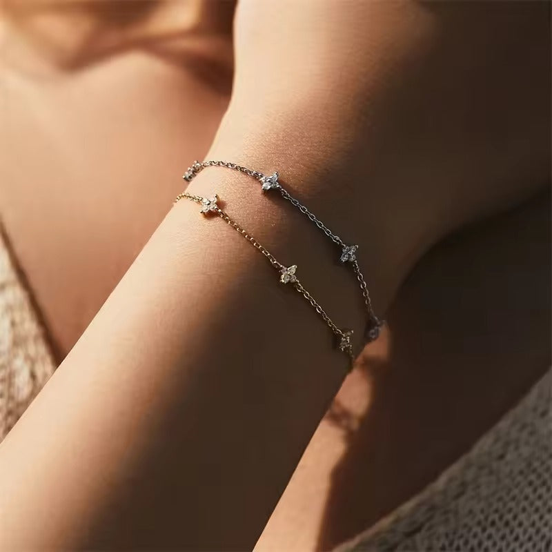 Mia Dainty Crystal Bracelet