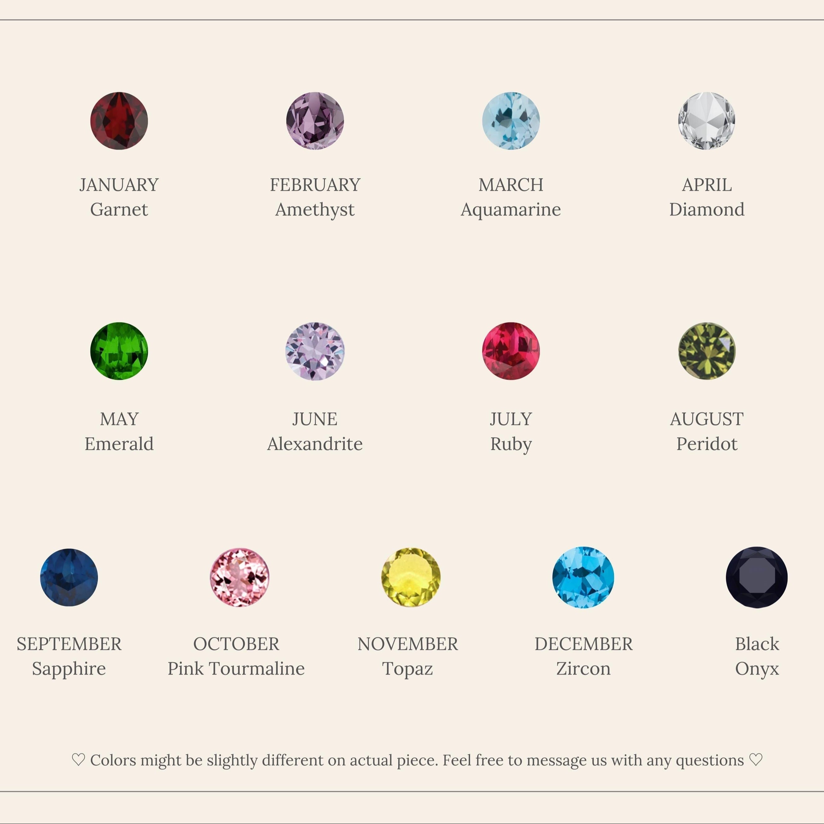 Lola Pearl & Birthstone Necklace