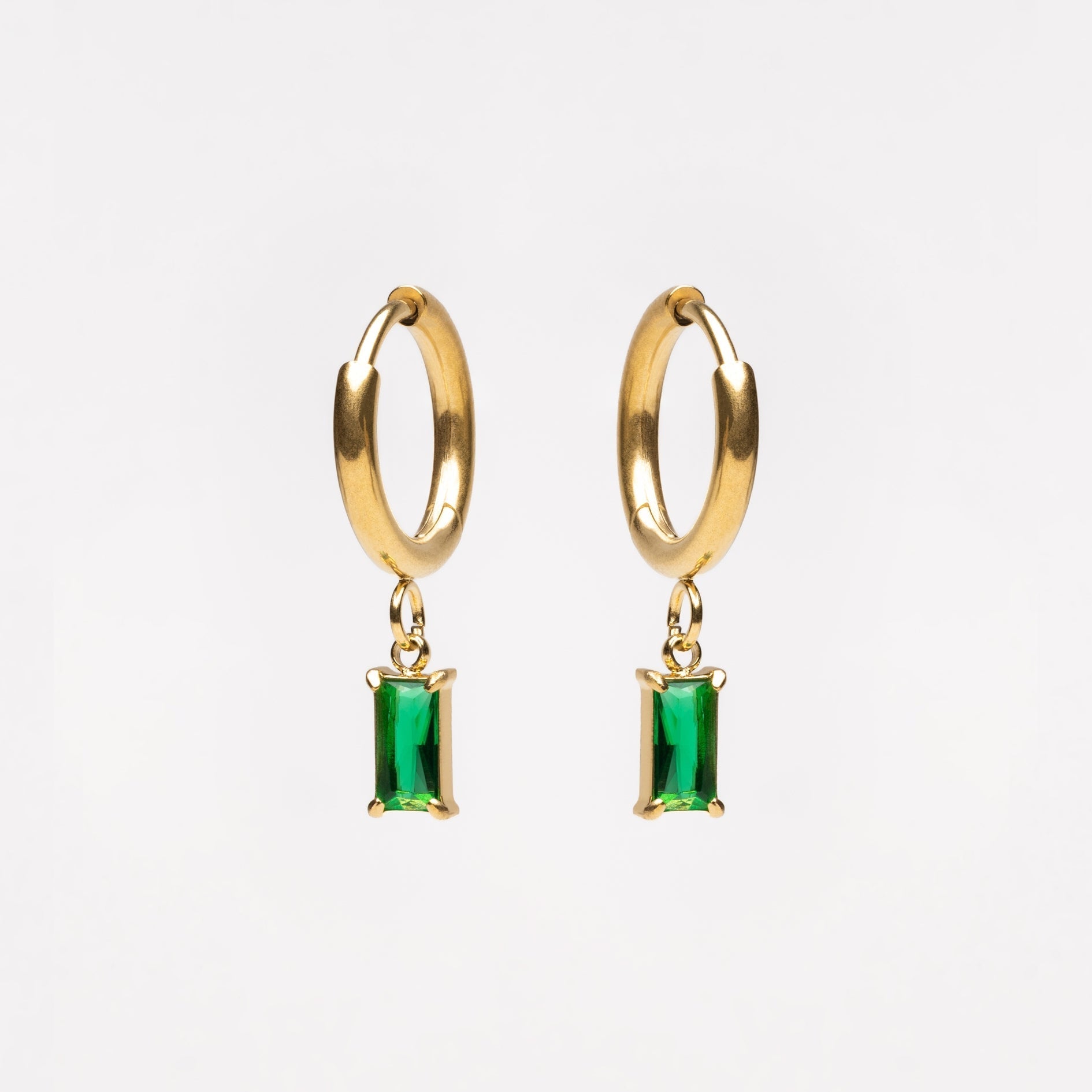Jasmine Green Earrings