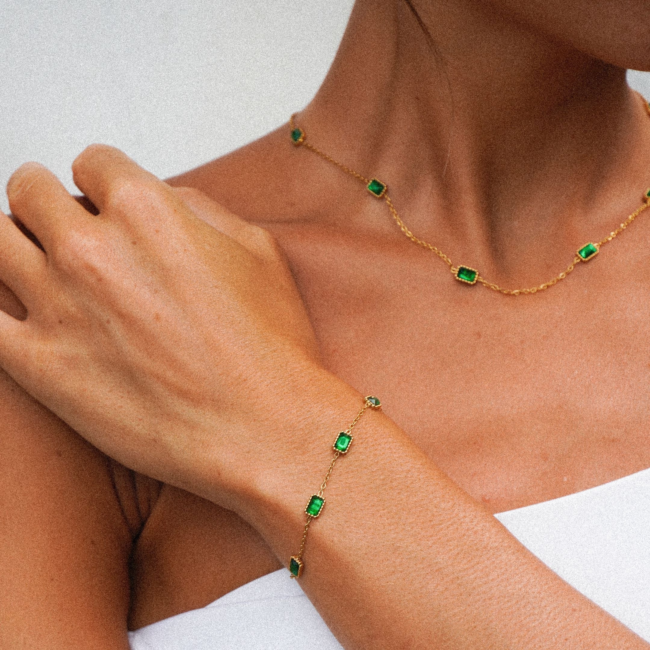 Francia Green Bracelet