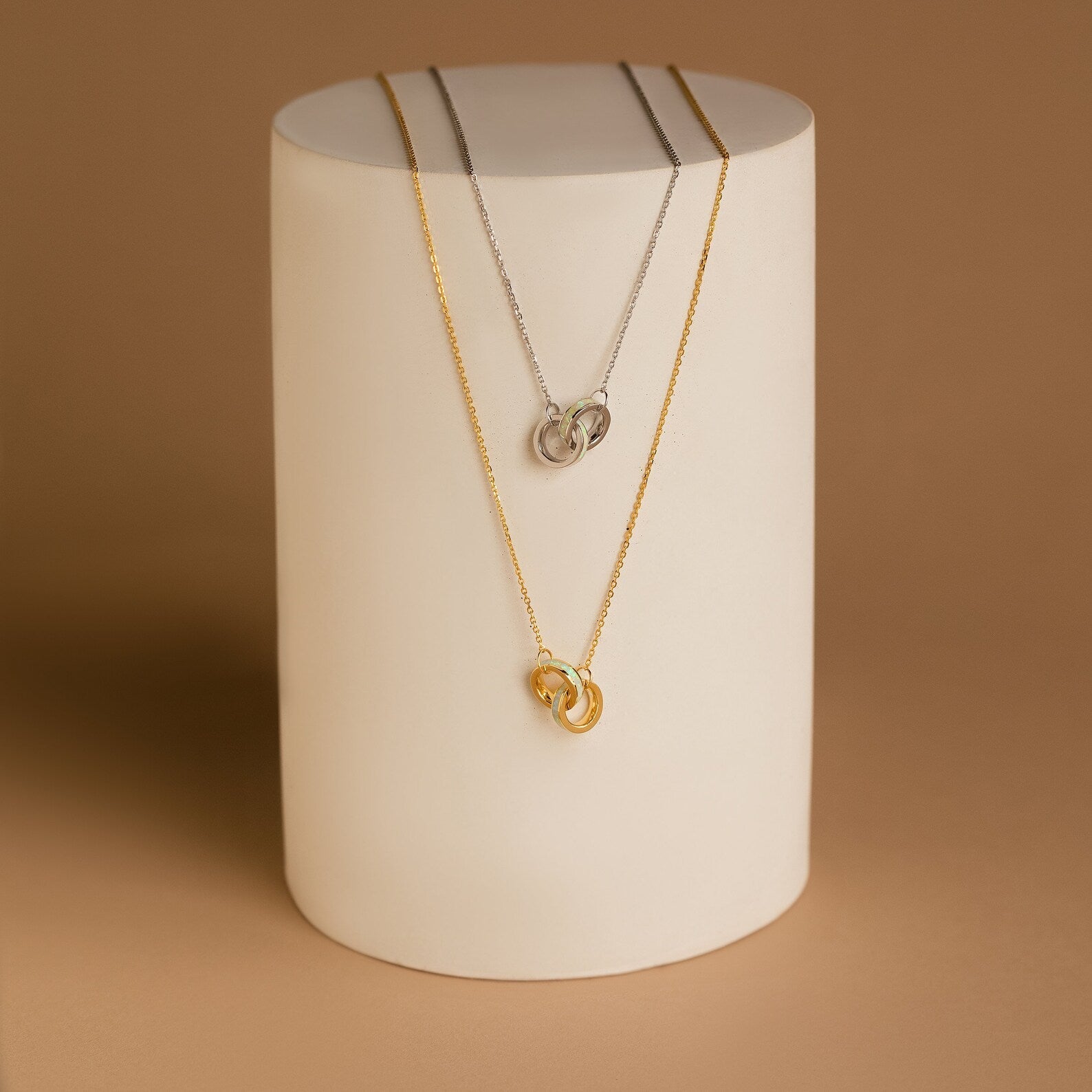 Aurora Interlock Necklace