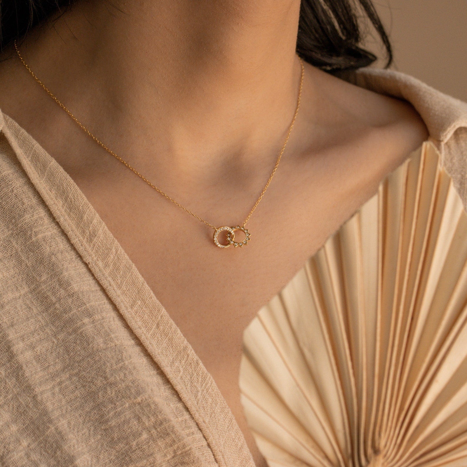 Stella Sun & Moon Necklace