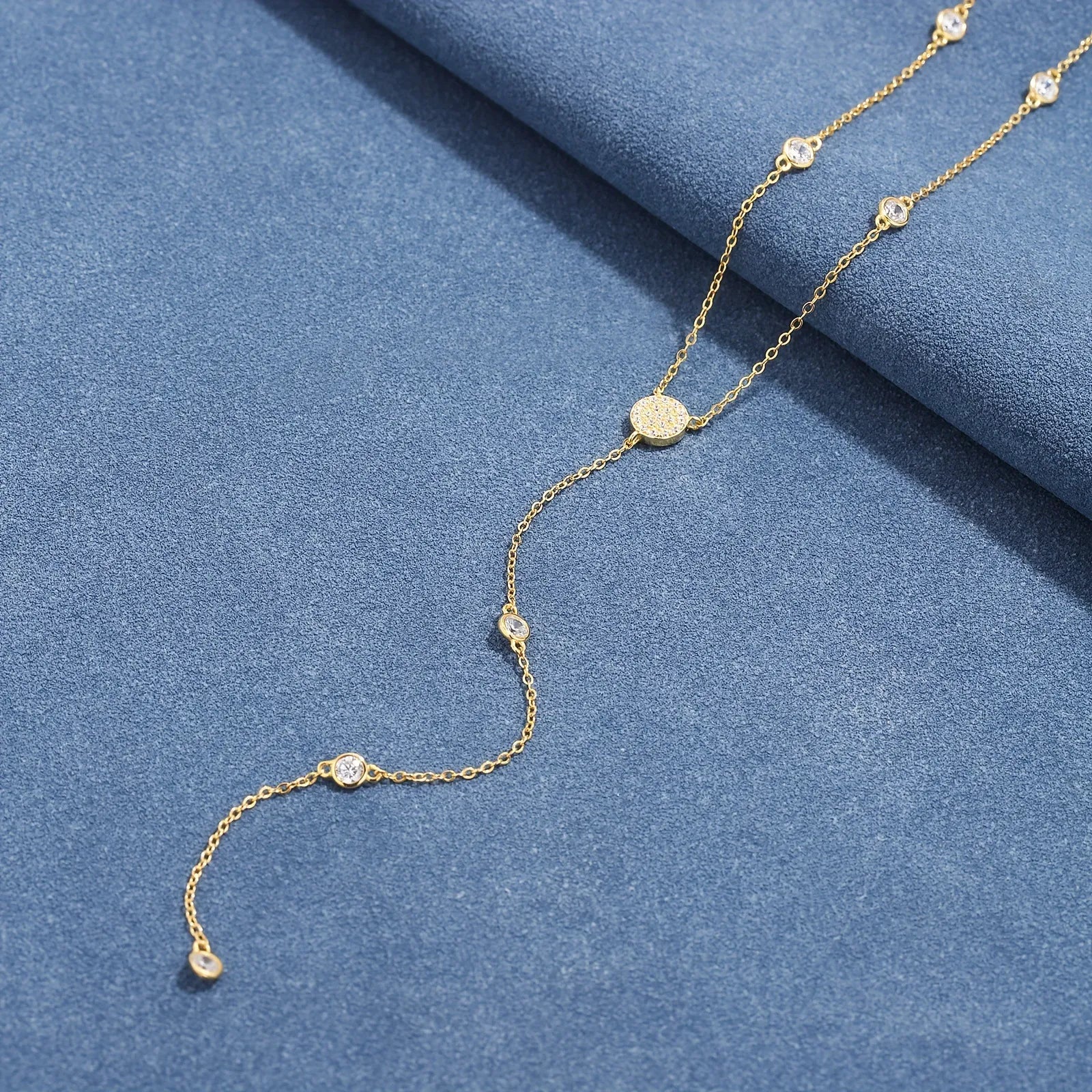 Elodie Y-Chain Necklace