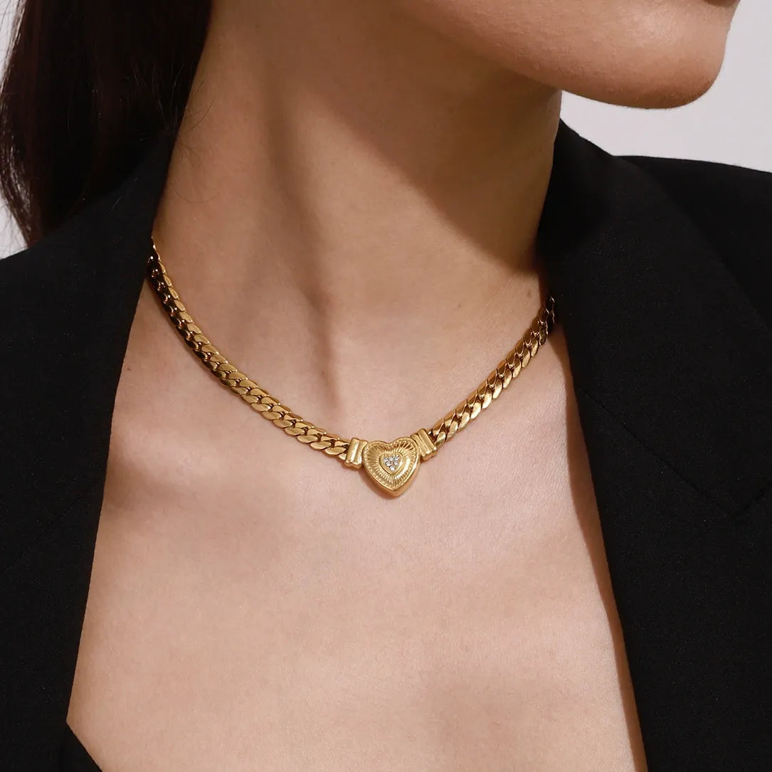 Valentina Heart Necklace