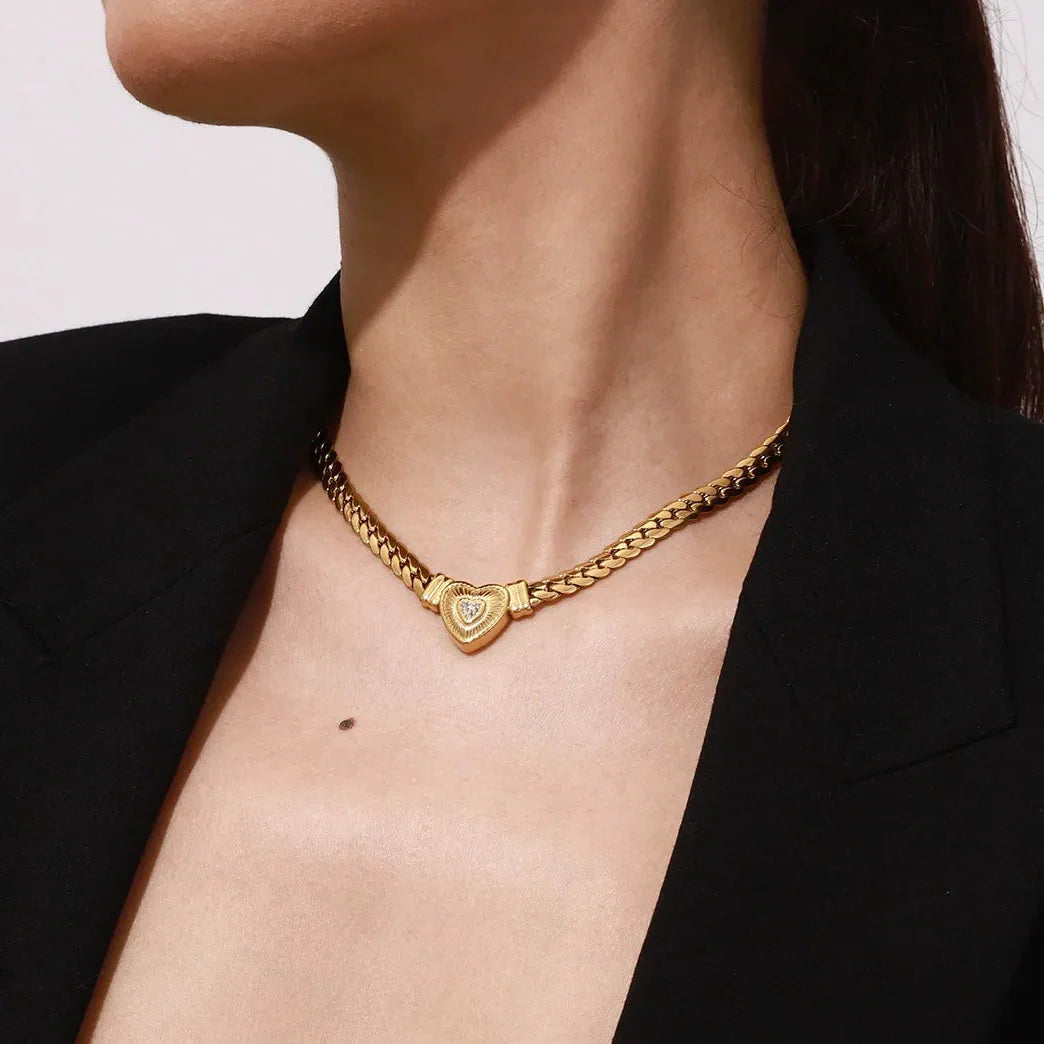 Valentina Heart Necklace