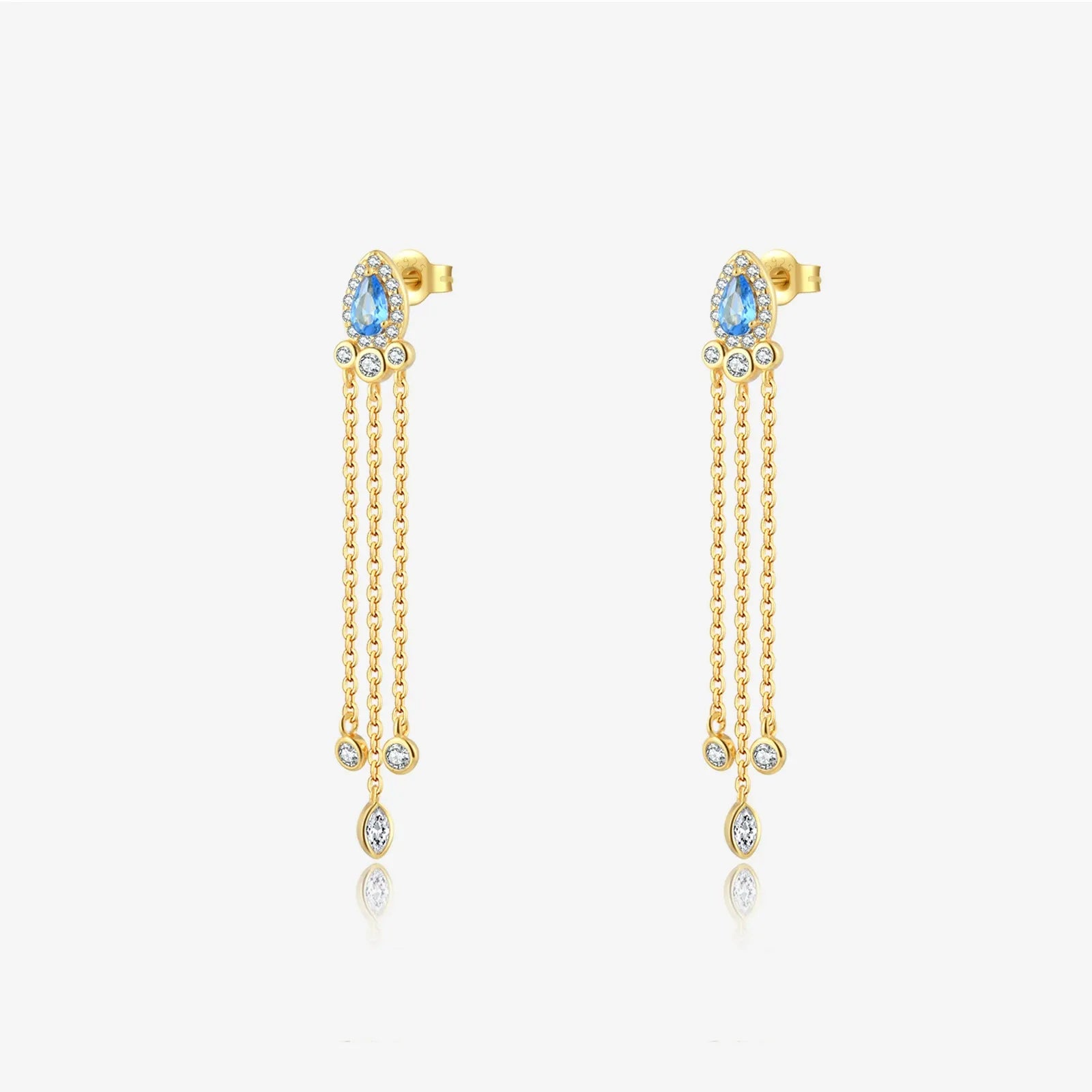 Isabella Radiant Drop Earrings