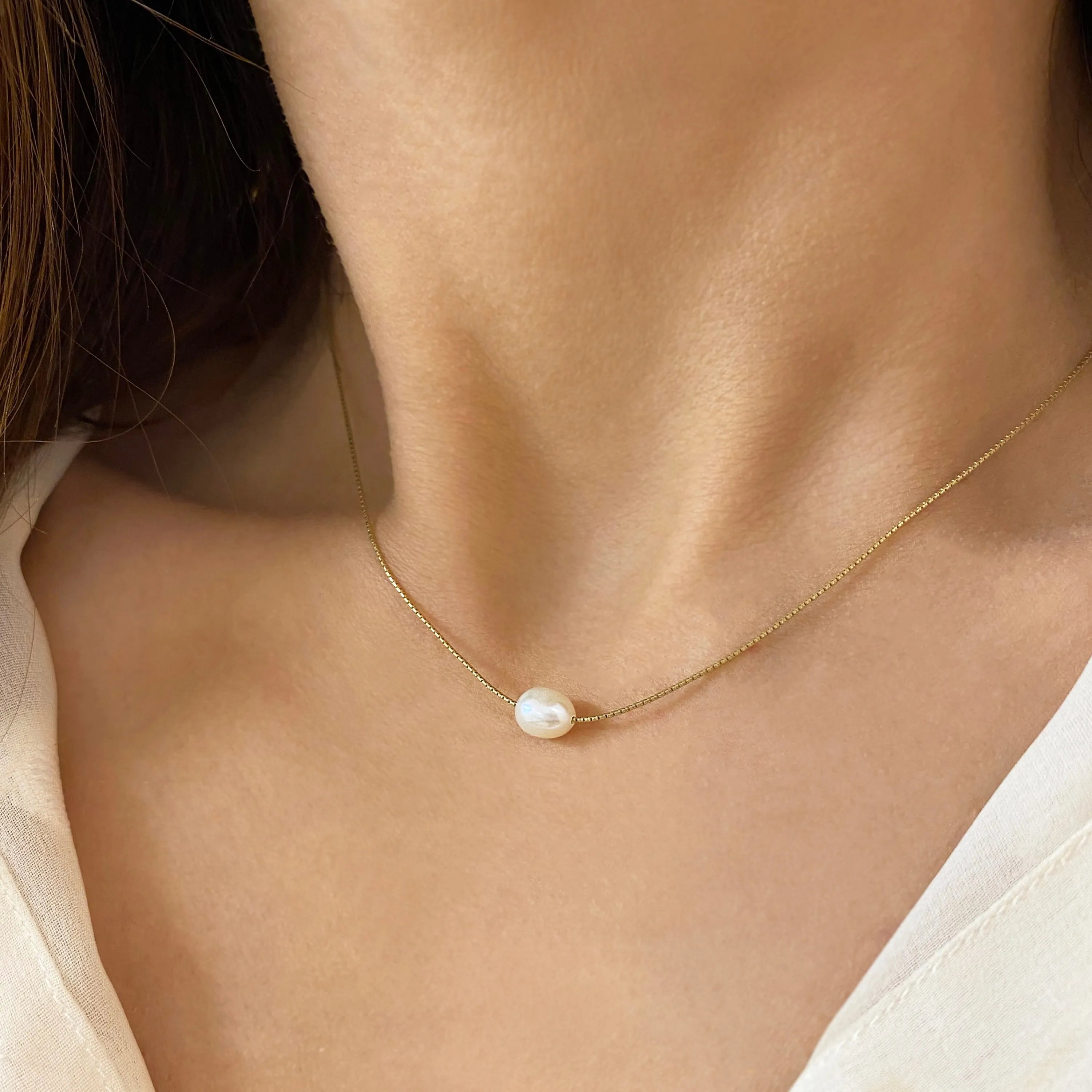Élise Baroque Pearl Necklace