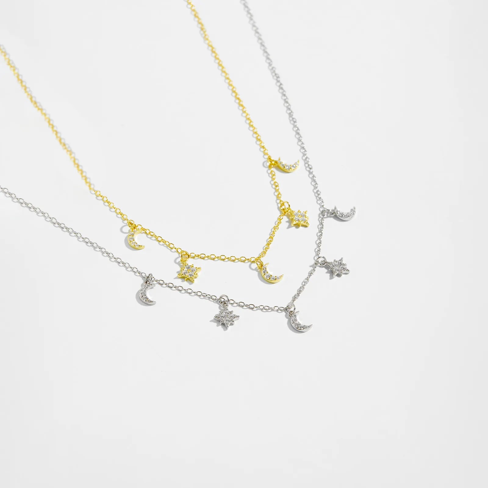 Amélie Moon & Star Necklace