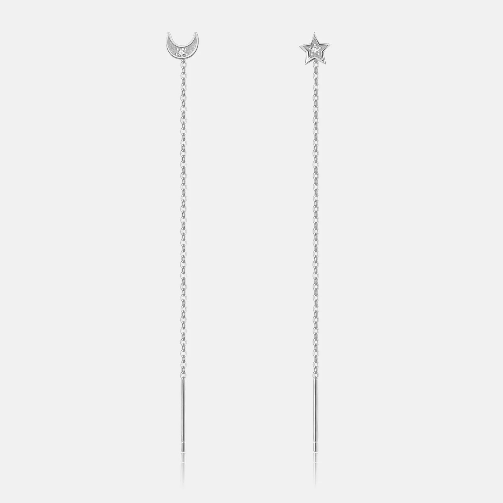 Celestia Drop Chain Earrings