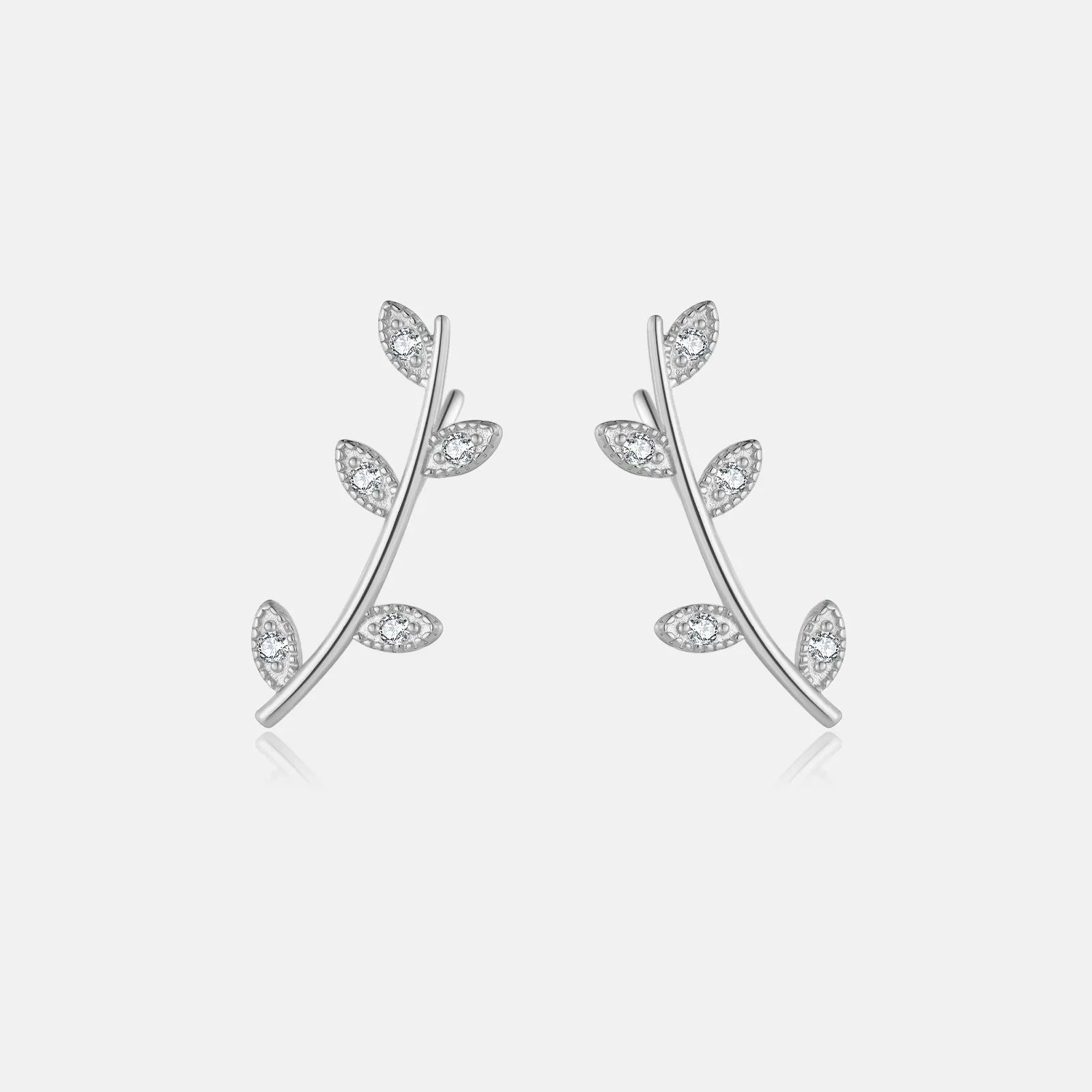 Giulia Vine Leaf Earrings
