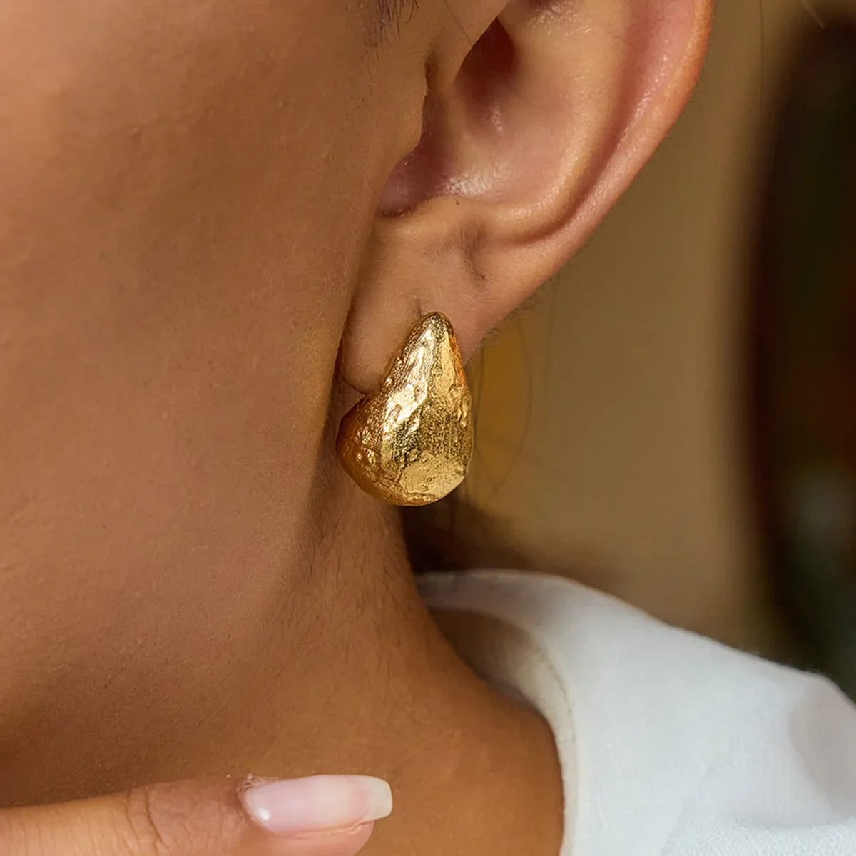 Éden Sculpted Drop Earrings