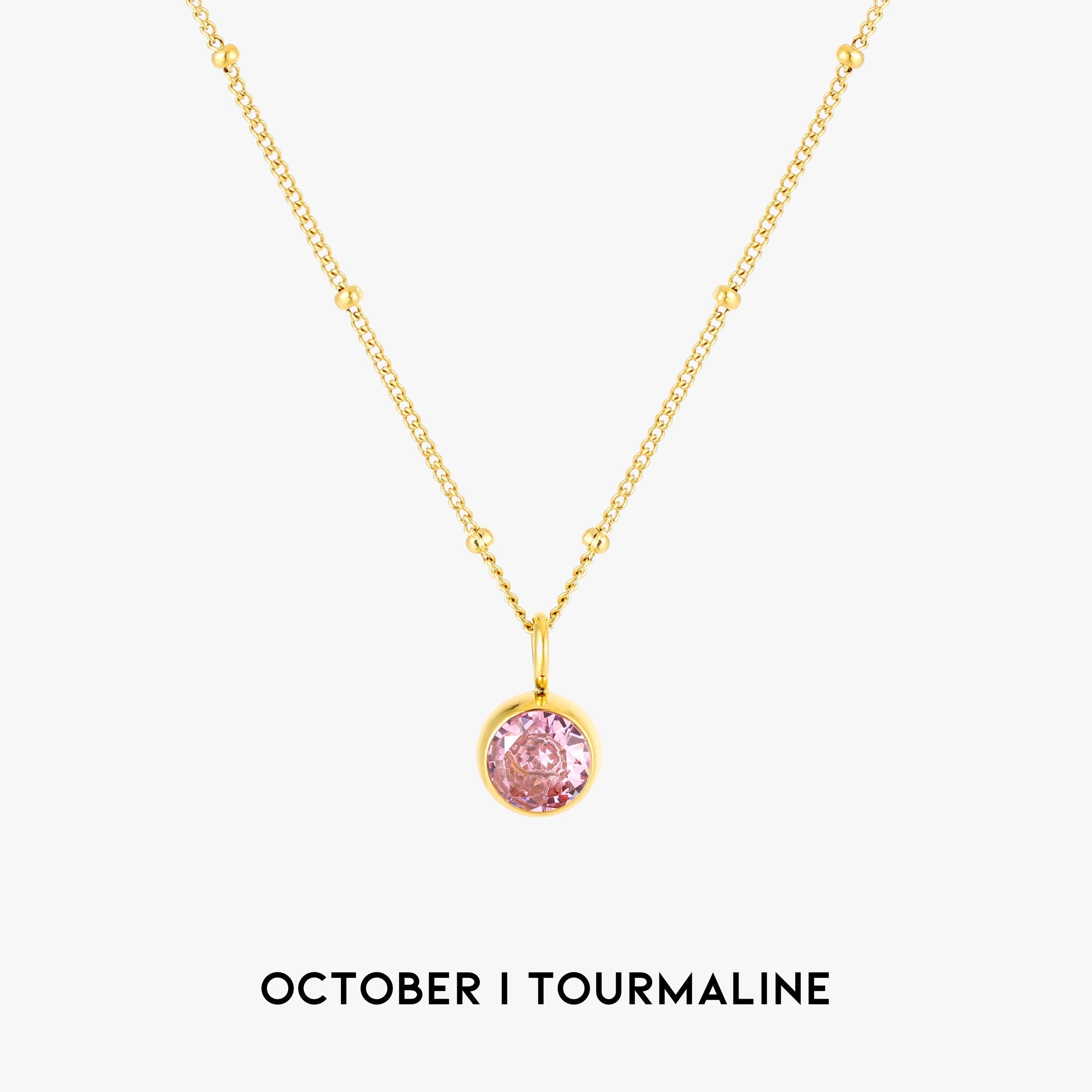 Amelia Birthstone Necklace