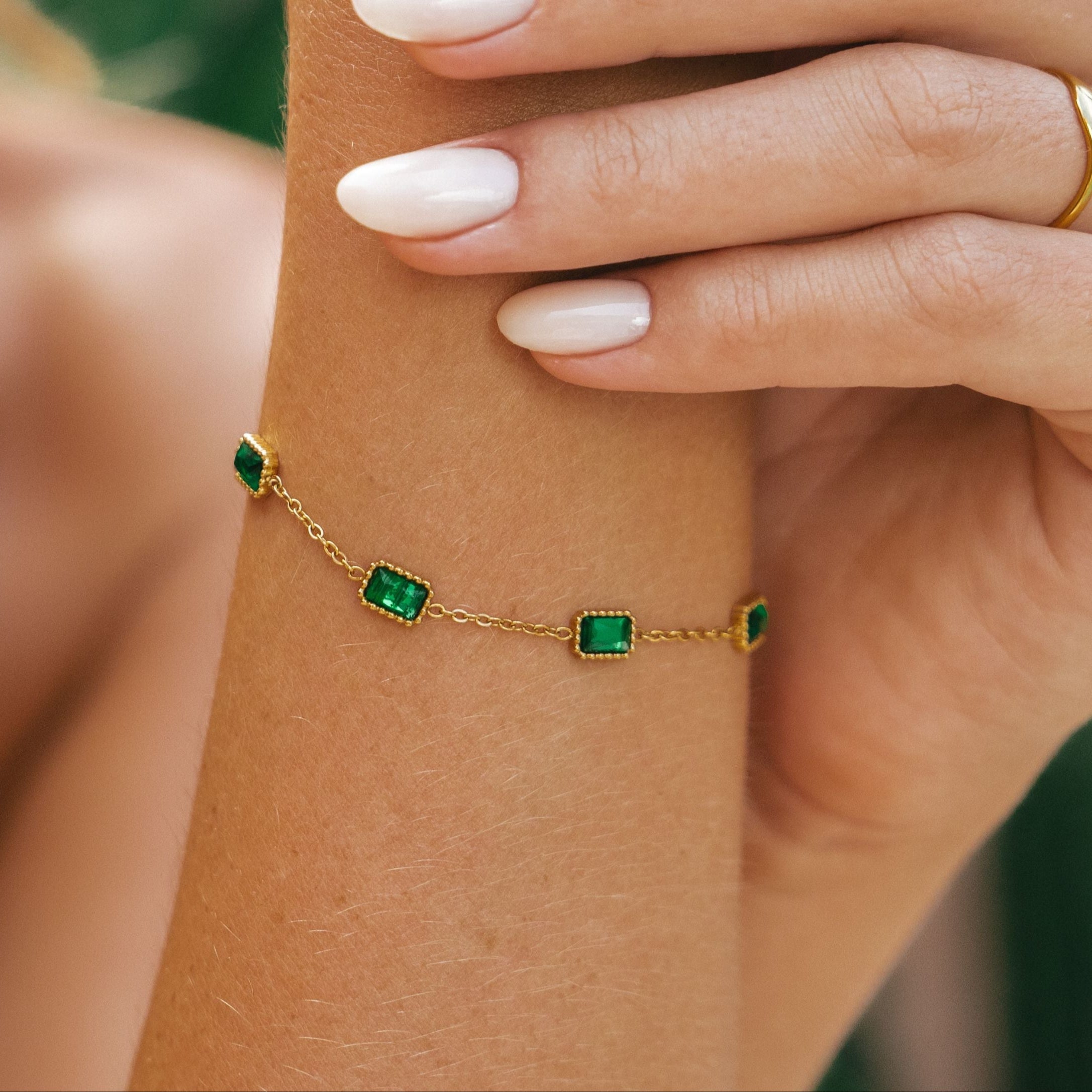 Francia Green Bracelet